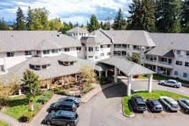Aerial view of Solstice Renton senior living community